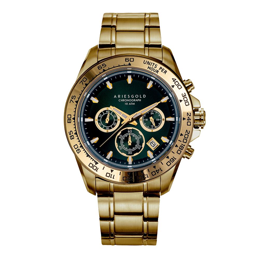 ARIES GOLD G 7024 G-GNG MONZA CHRONOGRAPH MEN'S WATCH